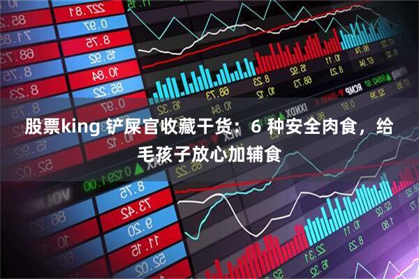 股票king 铲屎官收藏干货：6 种安全肉食，给毛孩子放心加辅食