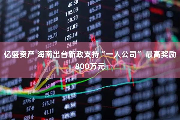 亿盛资产 海南出台新政支持“一人公司” 最高奖励800万元