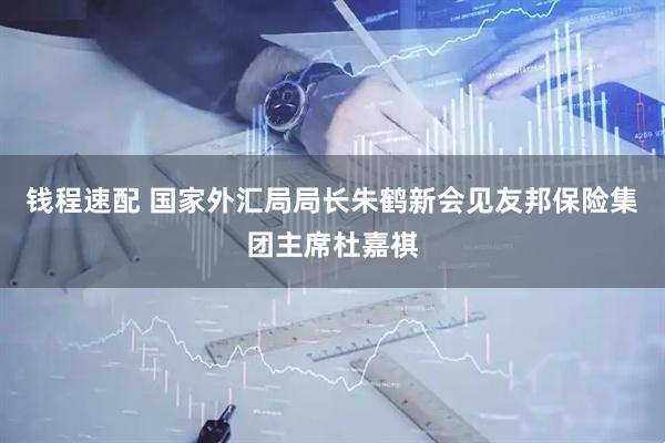 钱程速配 国家外汇局局长朱鹤新会见友邦保险集团主席杜嘉祺